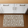 Dalyn Soft Essentials SE4 Mocha Machine Washable Area Rug Scatter Lifestyle Image Feature