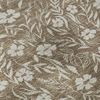 Dalyn Soft Essentials SE4 Mocha Machine Washable Area Rug Swatch Image