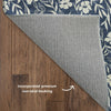 Dalyn Soft Essentials SE4 Navy Machine Washable Area Rug Backing Image