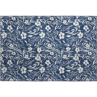 Dalyn Soft Essentials SE4 Navy Machine Washable Area Rug Scatter Main Image