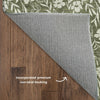 Dalyn Soft Essentials SE4 Olive Machine Washable Area Rug Backing Image