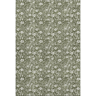 Dalyn Soft Essentials SE4 Olive Machine Washable Area Rug main image