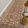Dalyn Soft Essentials SE4 Paprika Machine Washable Area Rug Runner Lifestyle Image Feature