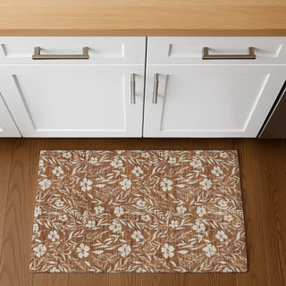 Dalyn Soft Essentials SE4 Paprika Machine Washable Area Rug Scatter Lifestyle Image Feature