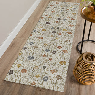 Dalyn Soft Essentials SE4 Pearl Machine Washable Area Rug Runner Lifestyle Image Feature