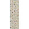 Dalyn Soft Essentials SE4 Pearl Machine Washable Area Rug Runner Main Image