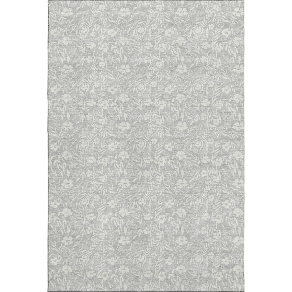 Dalyn Soft Essentials SE4 Silver Machine Washable Area Rug main image
