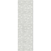 Dalyn Soft Essentials SE4 Silver Machine Washable Area Rug Runner Main Image