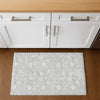 Dalyn Soft Essentials SE4 Silver Machine Washable Area Rug Scatter Lifestyle Image Feature