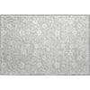 Dalyn Soft Essentials SE4 Silver Machine Washable Area Rug Scatter Main Image