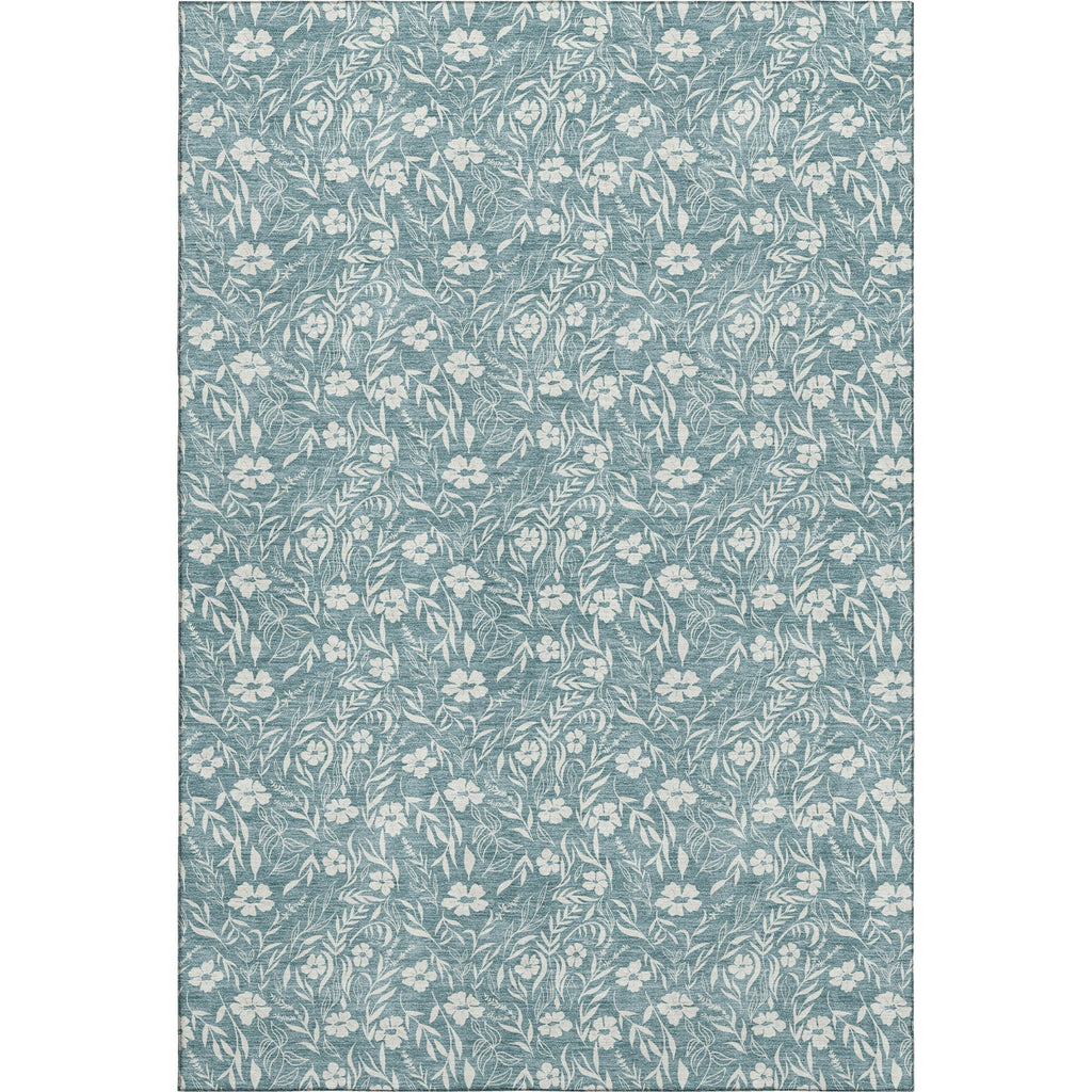 Dalyn Soft Essentials SE4 Teal Machine Washable Area Rug main image