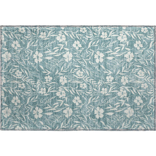 Dalyn Soft Essentials SE4 Teal Machine Washable Area Rug Scatter Main Image
