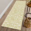 Dalyn Soft Essentials SE4 Wheat Machine Washable Area Rug Runner Lifestyle Image Feature