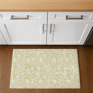 Dalyn Soft Essentials SE4 Wheat Machine Washable Area Rug Scatter Lifestyle Image Feature