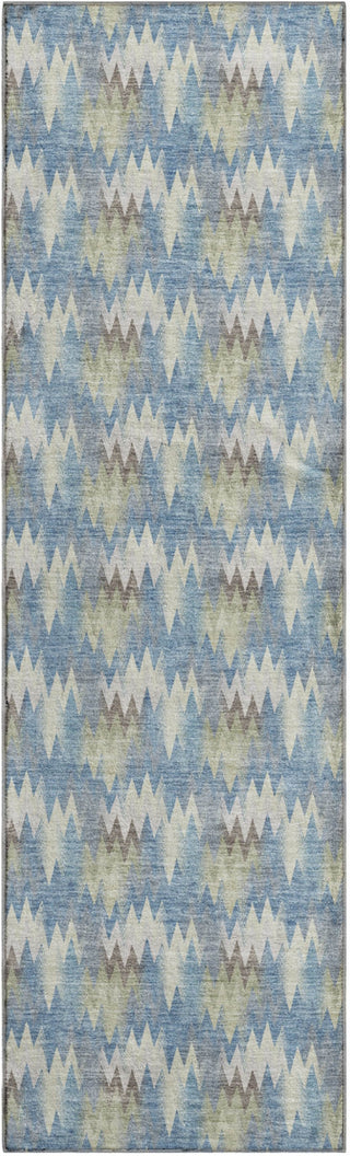 Dalyn Soft Essentials SE5 Blue Area Rug Runner Main Image