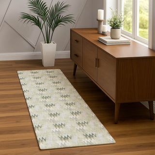 Dalyn Soft Essentials SE5 Celery Area Rug Runner Lifestyle Image Feature