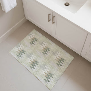 Dalyn Soft Essentials SE5 Celery Area Rug Scatter Lifestyle Image Feature