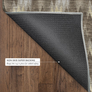 Dalyn Soft Essentials SE5 Chocolate Area Rug Backing Image