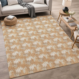 Dalyn Soft Essentials SE5 Copper Area Rug Lifestyle Image Feature