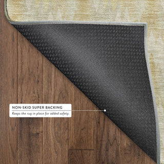 Dalyn Soft Essentials SE5 Gold Area Rug Backing Image