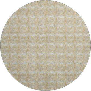 Dalyn Soft Essentials SE5 Gold Area Rug Round Main Image