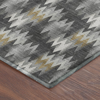 Dalyn Soft Essentials SE5 Graphite Area Rug Corner Image