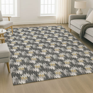 Dalyn Soft Essentials SE5 Graphite Area Rug Lifestyle Image Feature