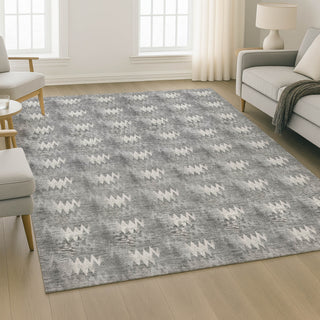 Dalyn Soft Essentials SE5 Gray Area Rug Lifestyle Image Feature