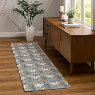 Dalyn Soft Essentials SE5 Graphite Area Rug Runner Lifestyle Image Feature