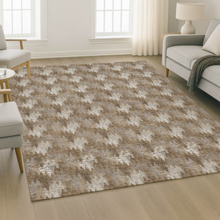 Dalyn Soft Essentials SE5 Mocha Area Rug Lifestyle Image Feature