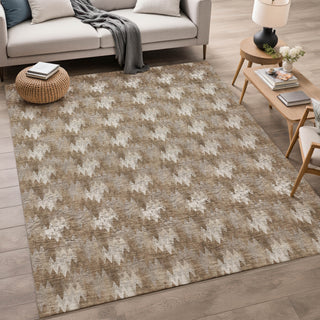 Dalyn Soft Essentials SE5 Mocha Area Rug Lifestyle Image Feature