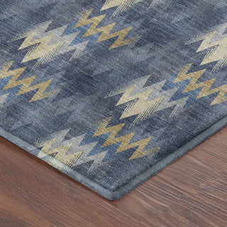 Dalyn Soft Essentials SE5 Navy Area Rug Corner Image