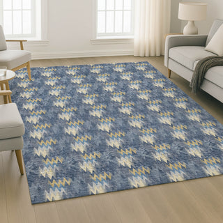 Dalyn Soft Essentials SE5 Navy Area Rug Lifestyle Image Feature