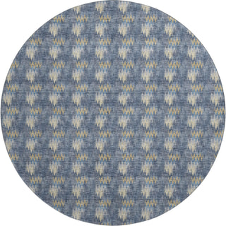 Dalyn Soft Essentials SE5 Navy Area Rug Round Main Image
