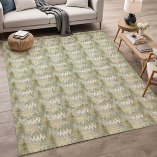 Dalyn Soft Essentials SE5 Olive Area Rug Lifestyle Image Feature