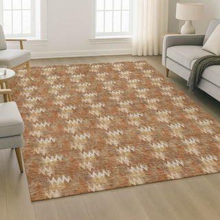Dalyn Soft Essentials SE5 Paprika Area Rug Lifestyle Image Feature