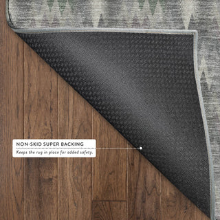 Dalyn Soft Essentials SE5 Pewter Area Rug Backing Image