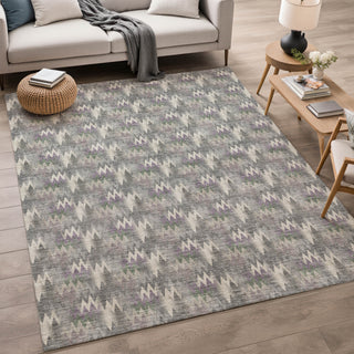 Dalyn Soft Essentials SE5 Pewter Area Rug Lifestyle Image Feature