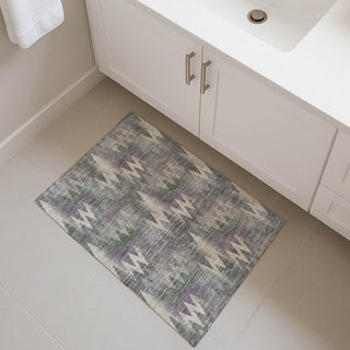 Dalyn Soft Essentials SE5 Pewter Area Rug Scatter Lifestyle Image Feature