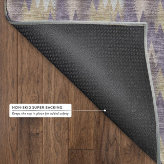 Dalyn Soft Essentials SE5 Plum Area Rug Backing Image