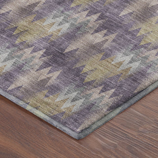 Dalyn Soft Essentials SE5 Plum Area Rug Corner Image