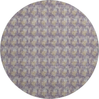 Dalyn Soft Essentials SE5 Plum Area Rug Round Main Image