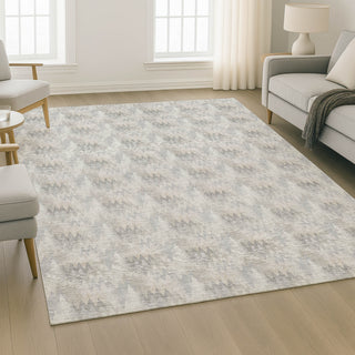 Dalyn Soft Essentials SE5 Silver Area Rug Lifestyle Image Feature