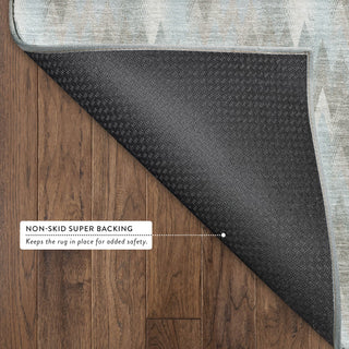 Dalyn Soft Essentials SE5 Sky Area Rug Backing Image