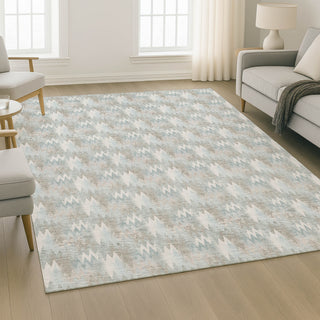 Dalyn Soft Essentials SE5 Sky Area Rug Lifestyle Image Feature