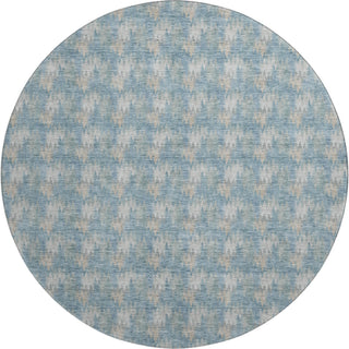 Dalyn Soft Essentials SE5 Teal Area Rug Round Main Image