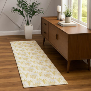Dalyn Soft Essentials SE5 Wheat Area Rug Runner Lifestyle Image Feature