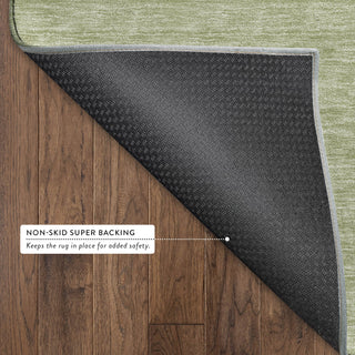 Dalyn Soft Essentials SE6 Aloe Area Rug Backing Image