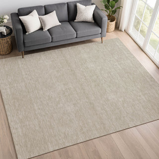 Dalyn Soft Essentials SE6 Beige Area Rug Lifestyle Image Feature