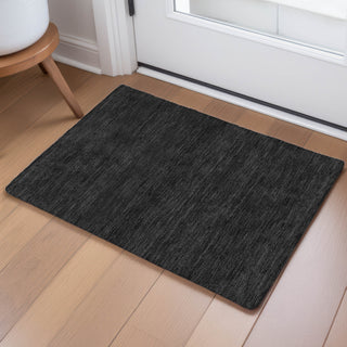 Dalyn Soft Essentials SE6 Black Area Rug Scatter Lifestyle Image Feature